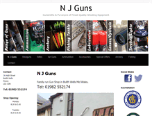 Tablet Screenshot of njguns.co.uk